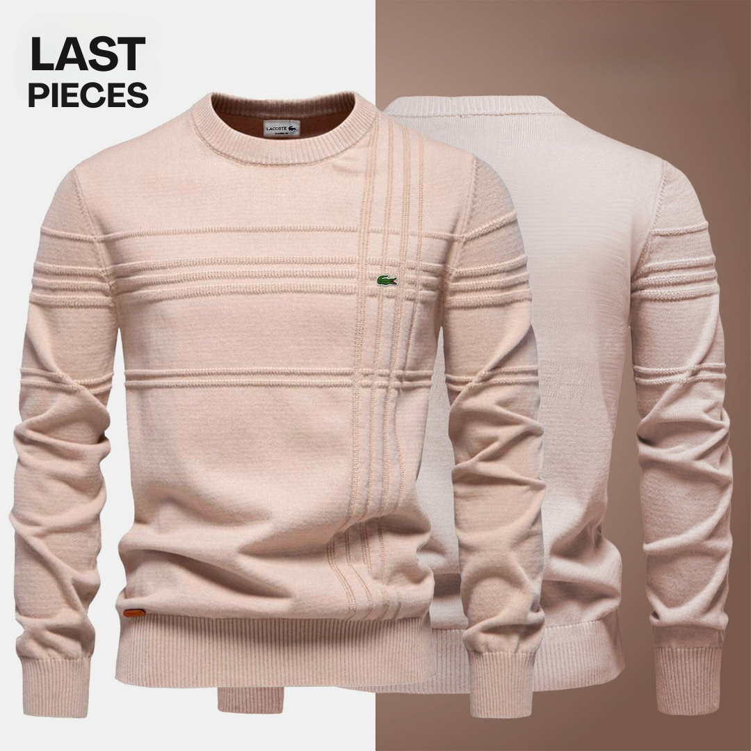 [BUY 1 GET 2] LC Textured Crew Neck Sweater